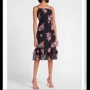 NWT Express Sleeveless spaghetti strap Dress